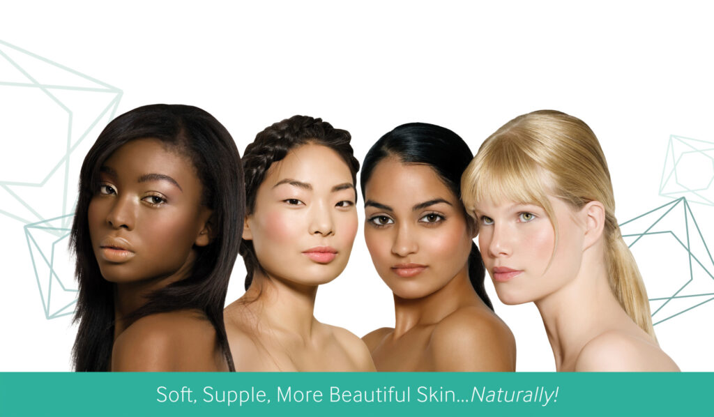Soft, supple, more beautiful skin... naturally!