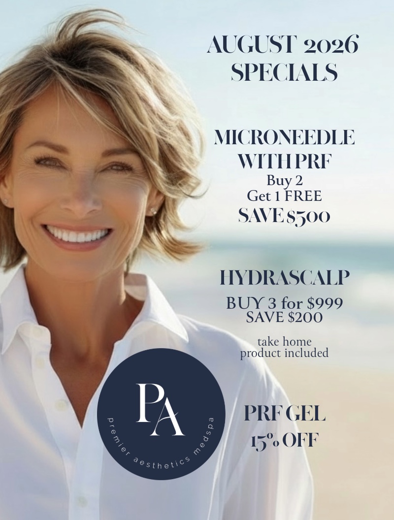 August Premier Aesthetics Specials 2026
